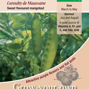 Pea, Carouby de Maussane (Mangetout)
